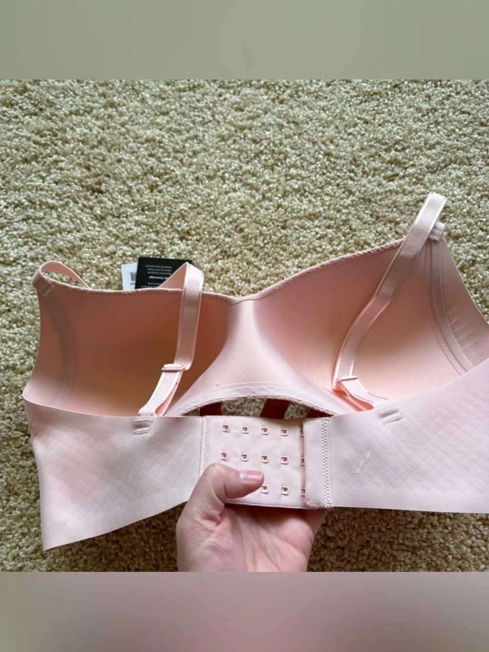 Knix WingWoman Contour Bra Lace Rose Water Pink‎ Size 7 36DD 38DD 36E